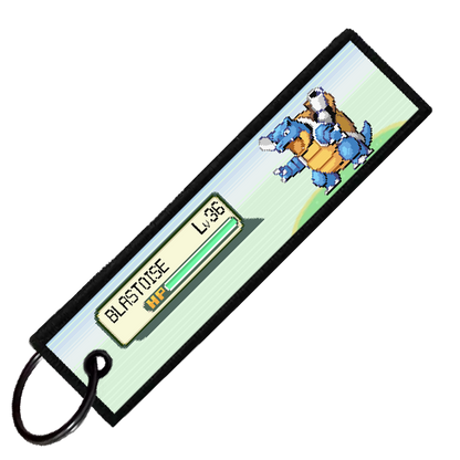 "BLASTOISE BATTLE ENCOUNTER" CUSTOM KEY TAG
