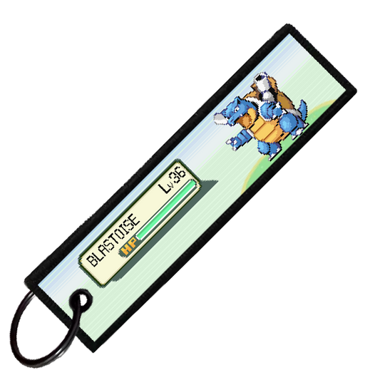 "BLASTOISE BATTLE ENCOUNTER" CUSTOM KEY TAG