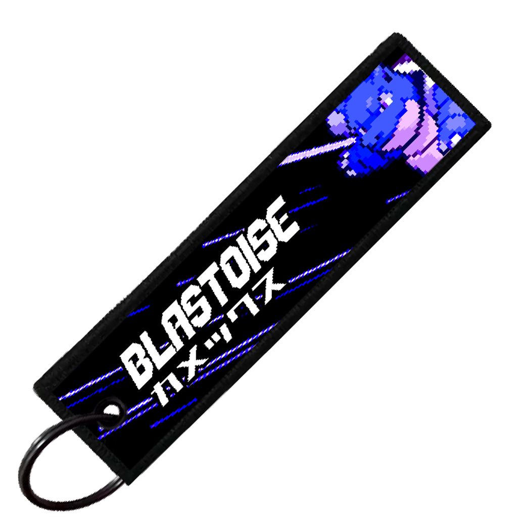 "JAPANESE BLASTOISE" CUSTOM KEY TAG