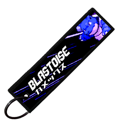 "JAPANESE BLASTOISE" CUSTOM KEY TAG