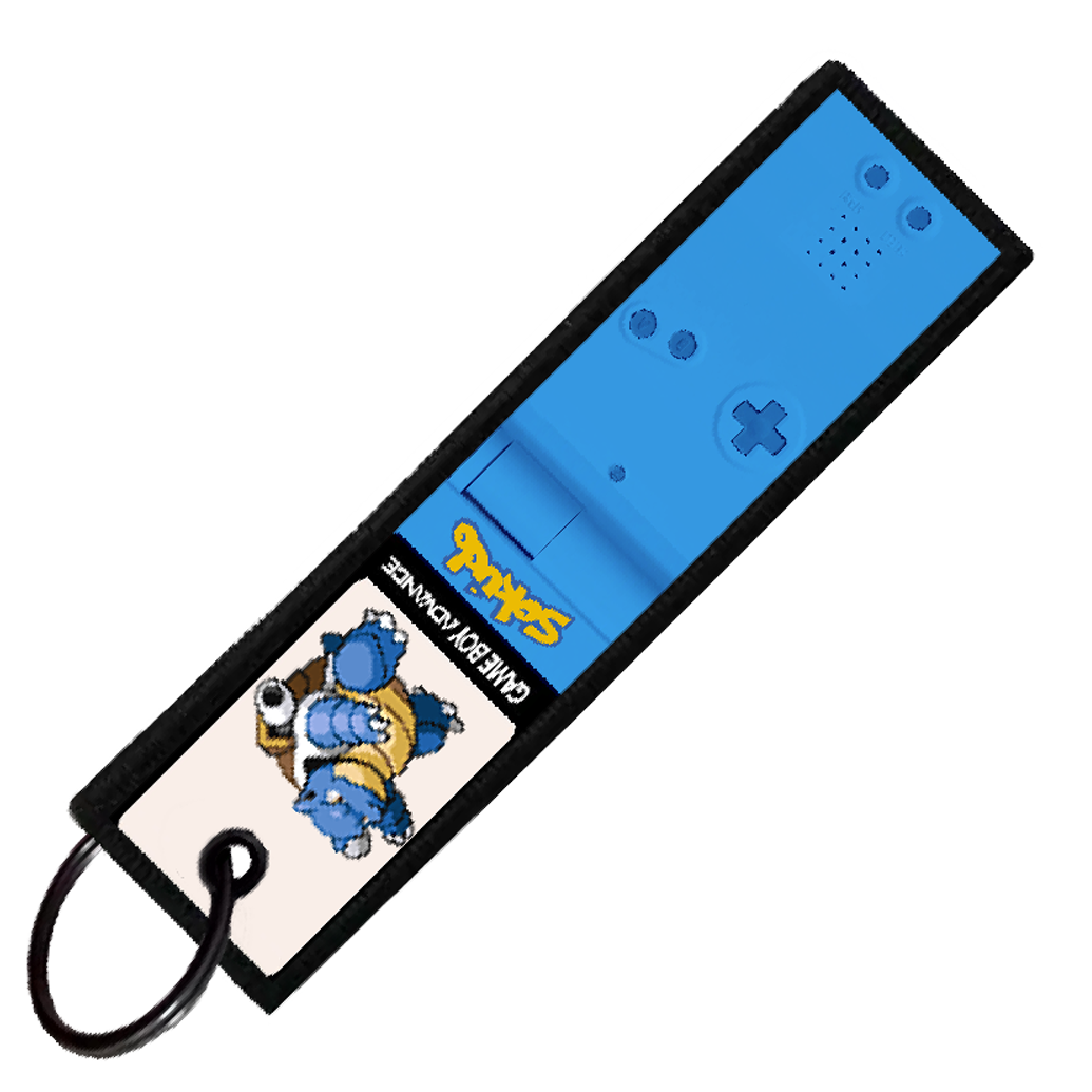 "BLASTOISE GAMEBOY" CUSTOM KEY TAG