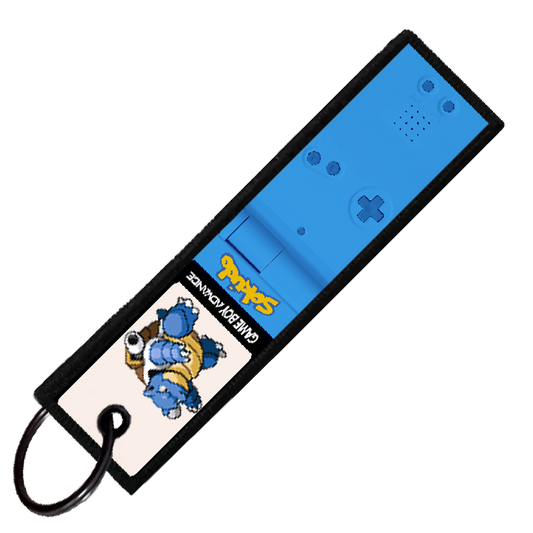 "BLASTOISE GAMEBOY" CUSTOM KEY TAG