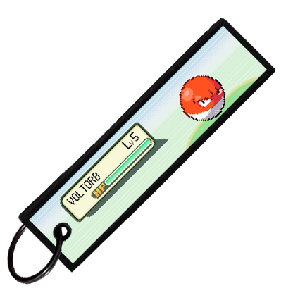 "VOLTORB BATTLE ENCOUNTER" CUSTOM KEY TAG