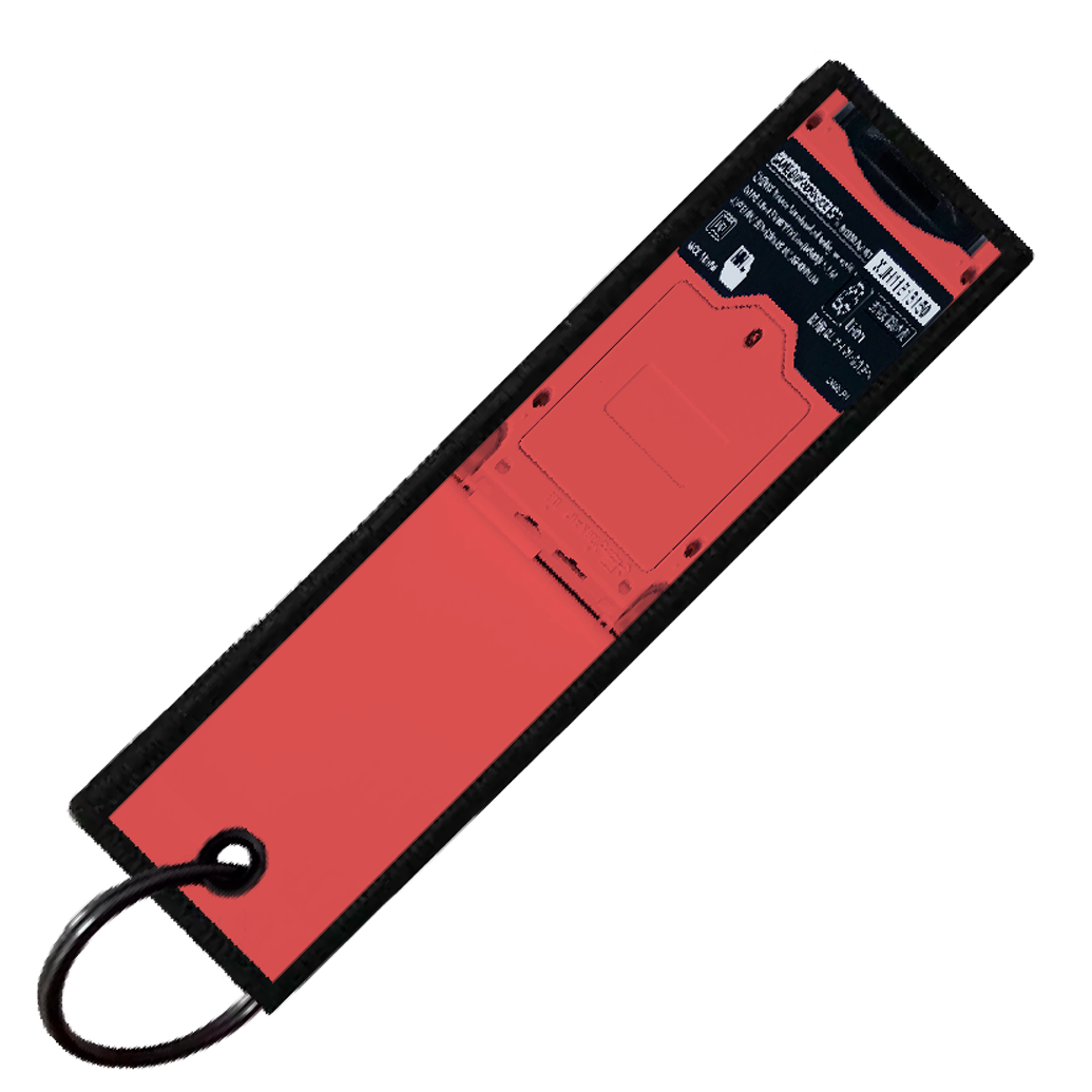 "ELECTRODE GAMEBOY" CUSTOM KEY TAG