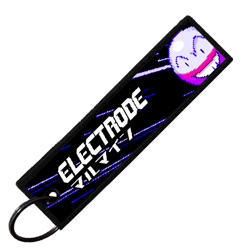 "JAPANESE ELECTRODE" CUSTOM KEY TAG