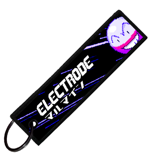 "JAPANESE ELECTRODE" CUSTOM KEY TAG