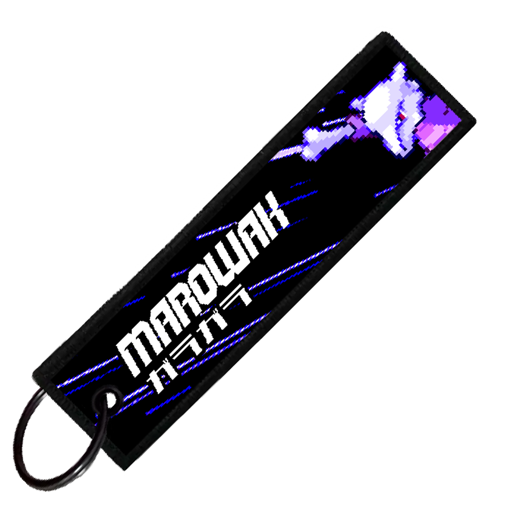 "JAPANESE MAROWAK" CUSTOM KEY TAG