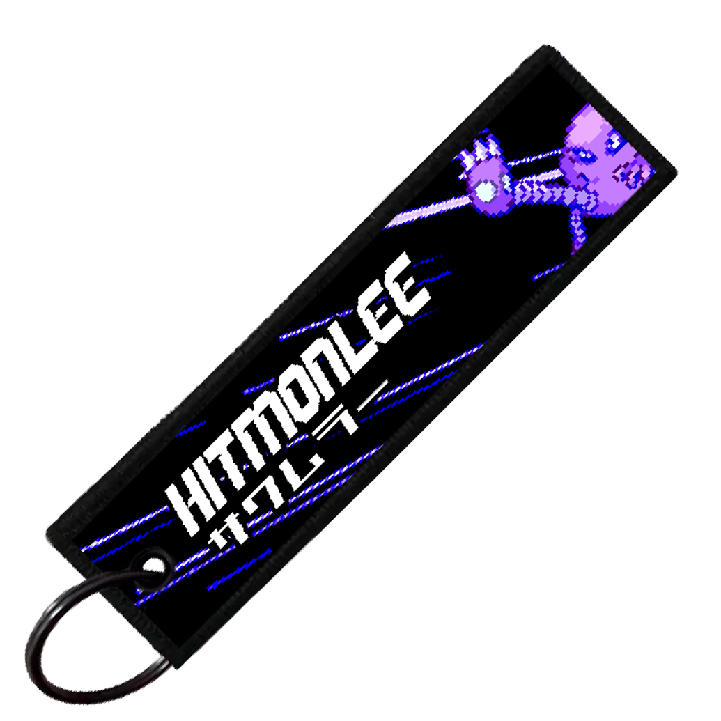 "JAPANESE HITMONLEE" CUSTOM KEY TAG
