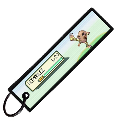 "HITMONLEE BATTLE ENCOUNTER" CUSTOM KEY TAG