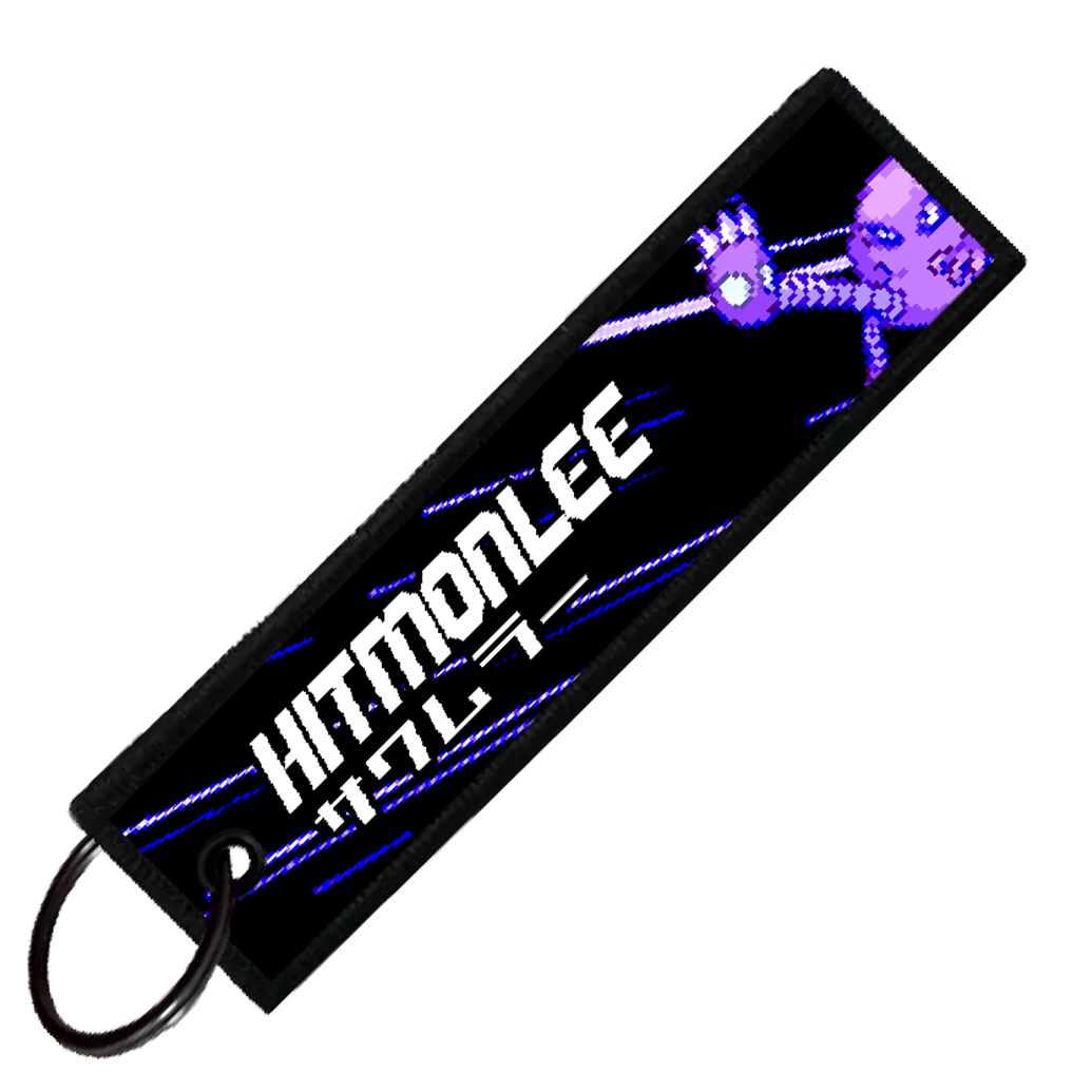 "JAPANESE HITMONLEE" CUSTOM KEY TAG