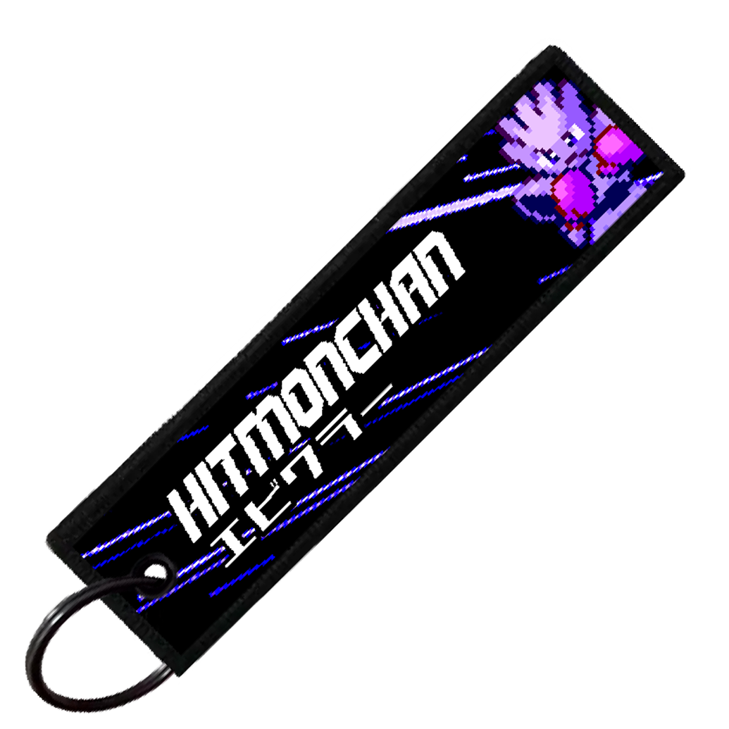 "JAPANESE HITMONCHAN" CUSTOM KEY TAG