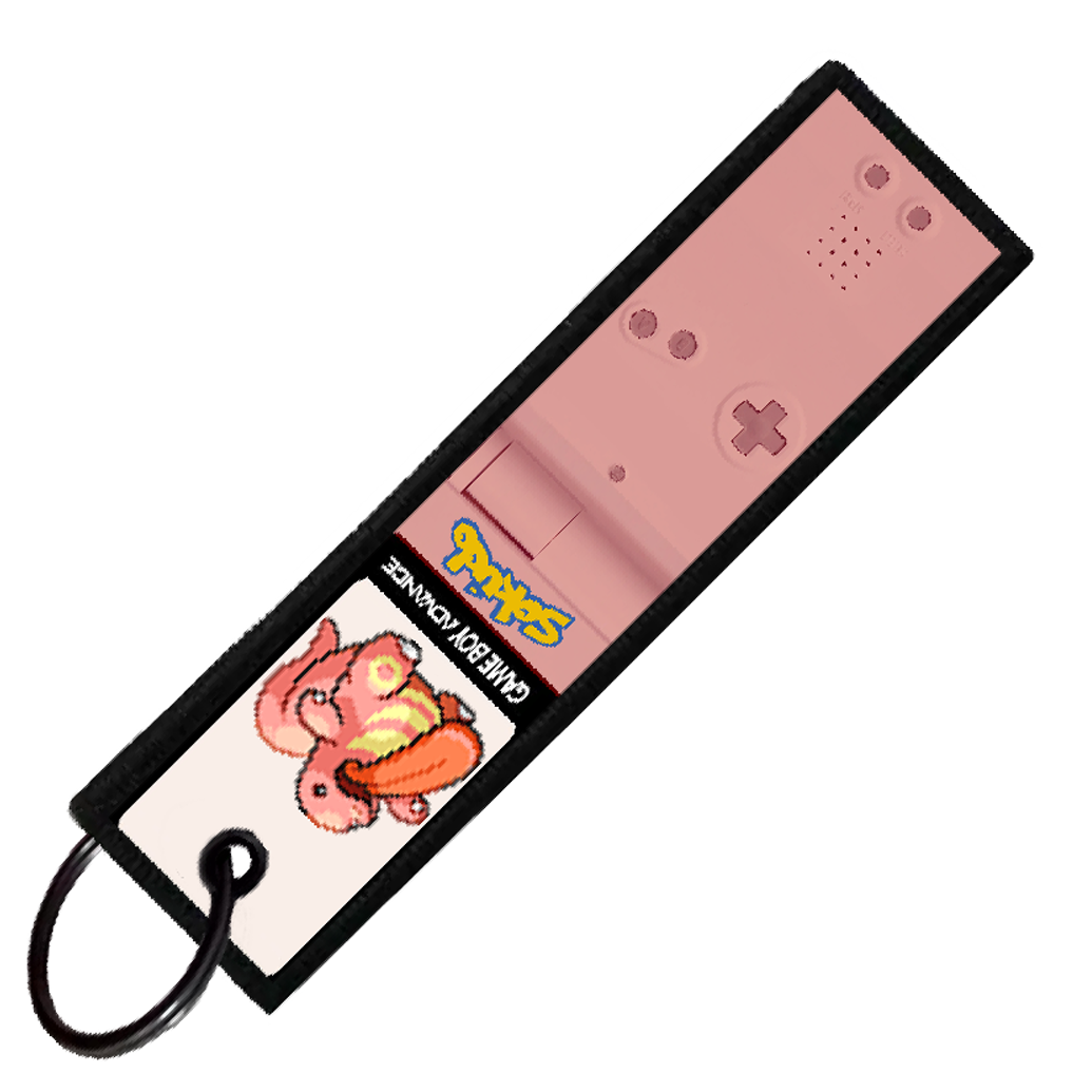 "LICKITUNG GAMEBOY" CUSTOM KEY TAG