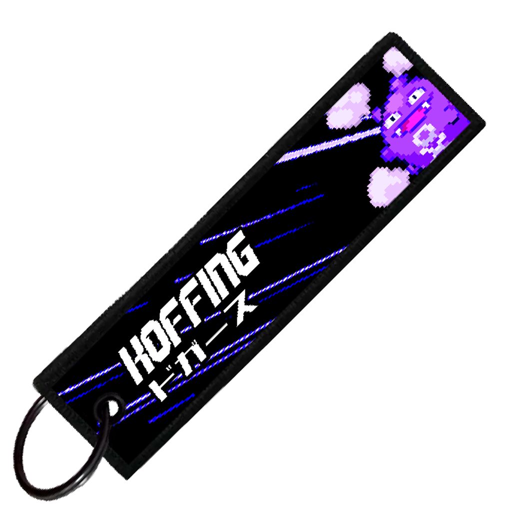 "JAPANESE KOFFING" CUSTOM KEY TAG