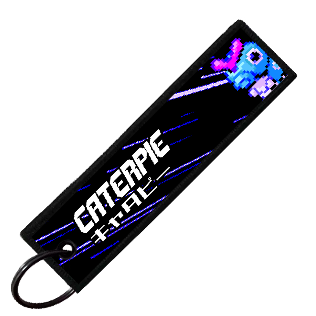 "JAPANESE CATERPIE" CUSTOM KEY TAG