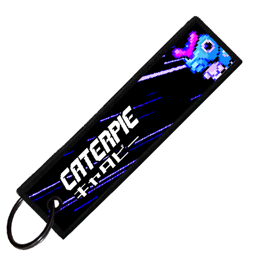 "JAPANESE CATERPIE" CUSTOM KEY TAG