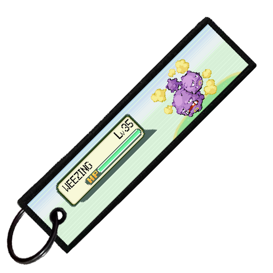 "WEEZING BATTLE ENCOUNTER" CUSTOM KEY TAG