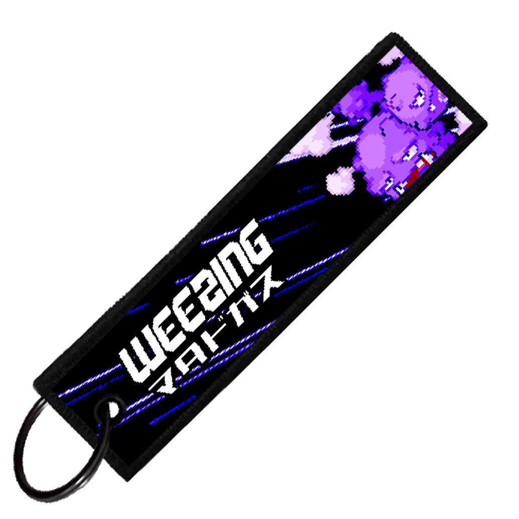 "JAPANESE WEEZING" CUSTOM KEY TAG