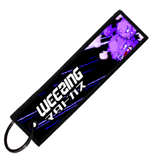 "JAPANESE WEEZING" CUSTOM KEY TAG