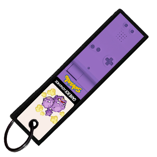 "WEEZING GAMEBOY" CUSTOM KEY TAG