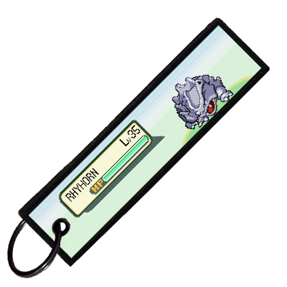 "RHYHORN BATTLE ENCOUNTER" CUSTOM KEY TAG