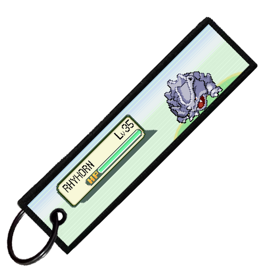 "RHYHORN BATTLE ENCOUNTER" CUSTOM KEY TAG