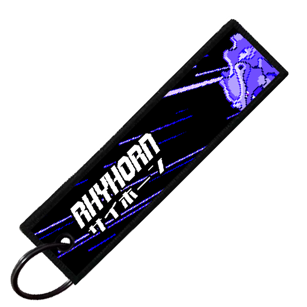 "JAPANESE RHYHORN" CUSTOM KEY TAG