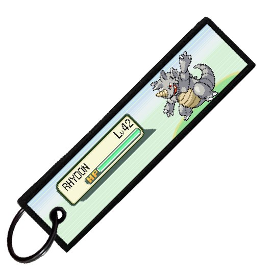 "RHYDON BATTLE ENCOUNTER" CUSTOM KEY TAG