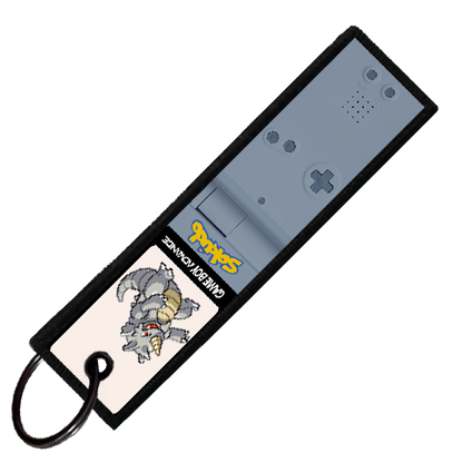 "RHYDON GAMEBOY" CUSTOM KEY TAG