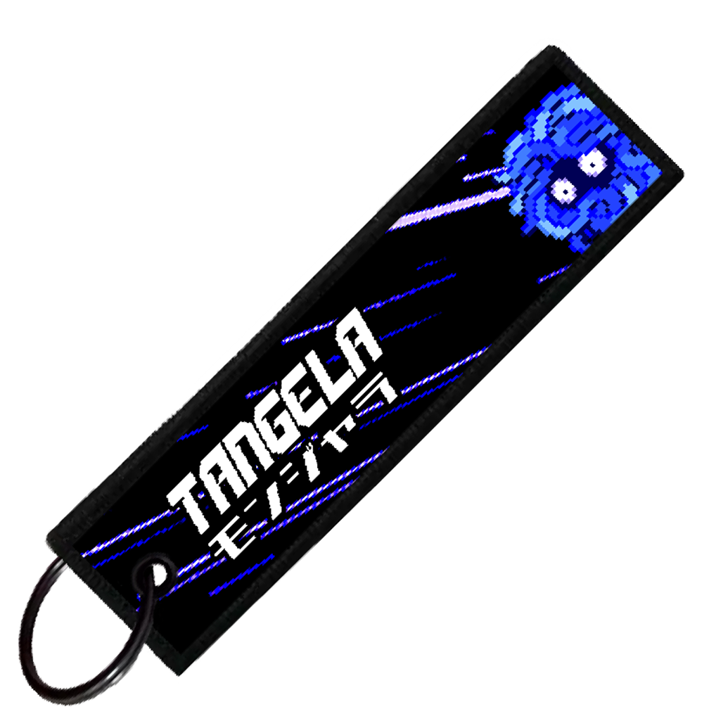 "JAPANESE TANGELA" CUSTOM KEY TAG