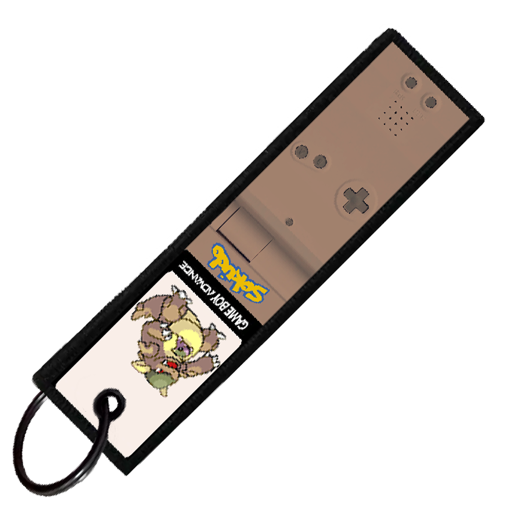 "KANGASKHAN GAMEBOY" CUSTOM KEY TAG