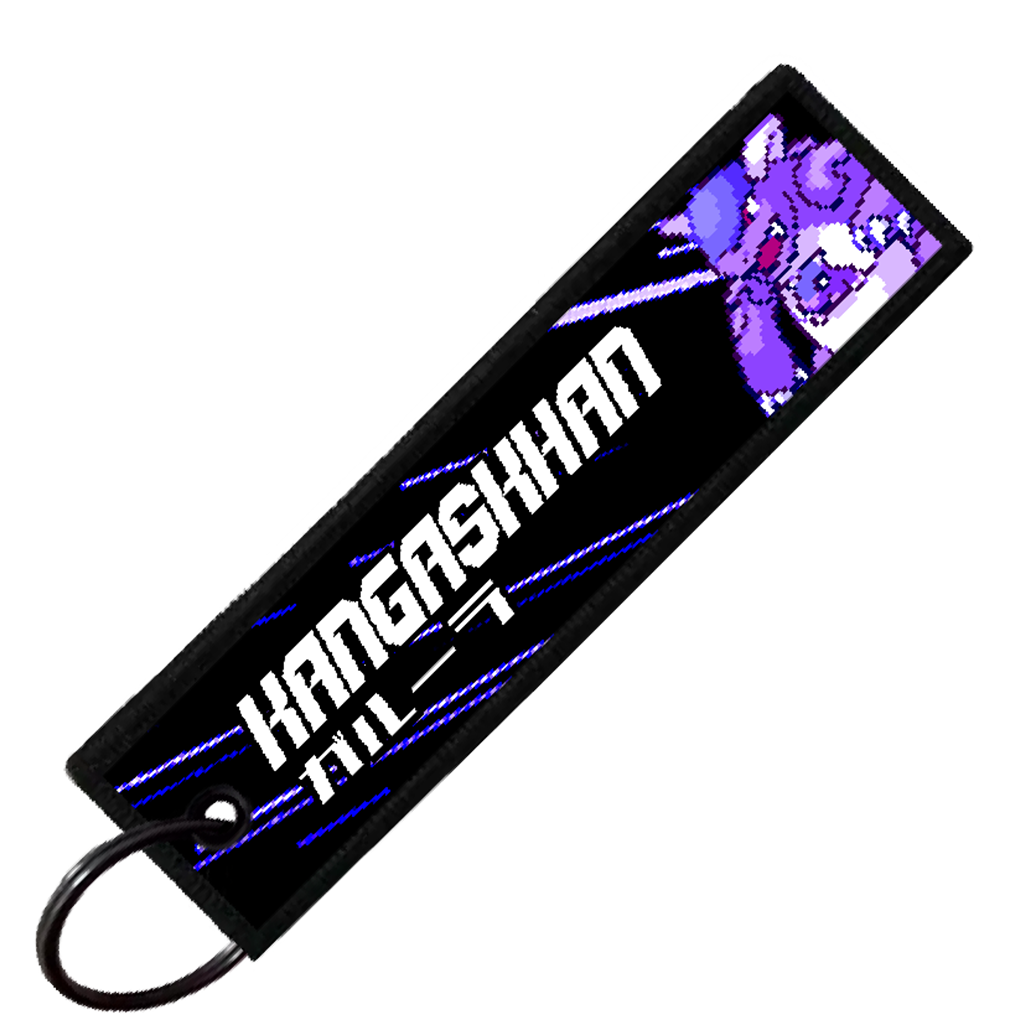 "JAPANESE KANGASKHAN" CUSTOM KEY TAG