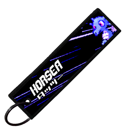 "JAPANESE HORSEA" CUSTOM KEY TAG
