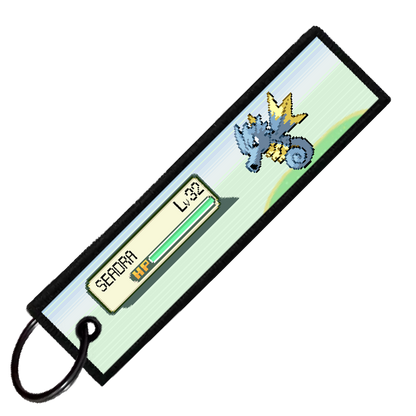 "SEADRA BATTLE ENCOUNTER" CUSTOM KEY TAG