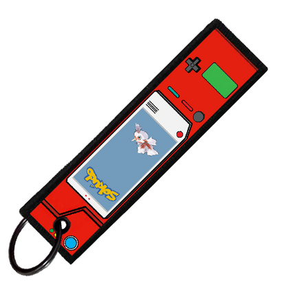 "GOLDEEN POKEDEX" CUSTOM KEY TAG