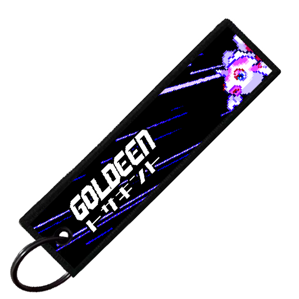 "JAPANESE GOLDEEN" CUSTOM KEY TAG