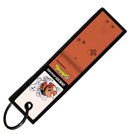 "SEAKING GAMEBOY" CUSTOM KEY TAG