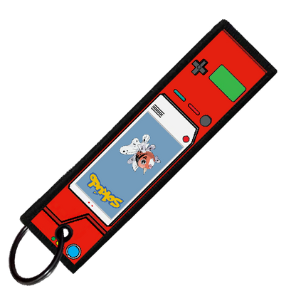 "SEAKING POKEDEX" CUSTOM KEY TAG