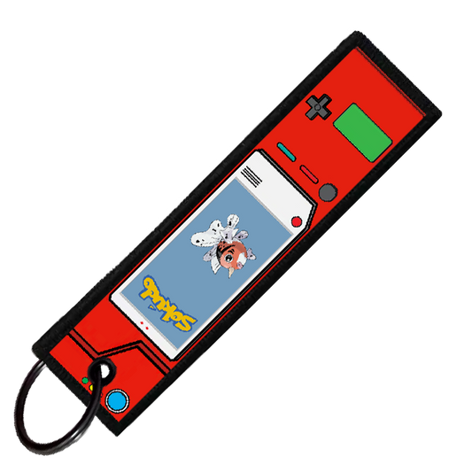 "SEAKING POKEDEX" CUSTOM KEY TAG