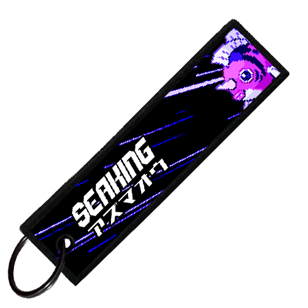 "JAPANESE SEAKING" CUSTOM KEY TAG