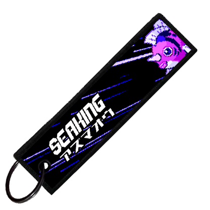 "JAPANESE SEAKING" CUSTOM KEY TAG