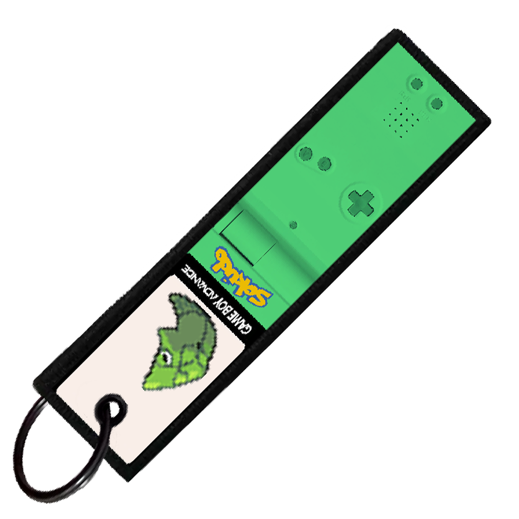"METAPOD GAMEBOY" CUSTOM KEY TAG