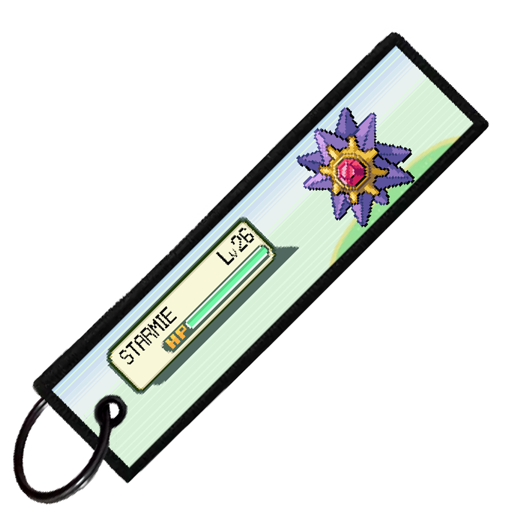 "STARMIE BATTLE ENCOUNTER" CUSTOM KEY TAG