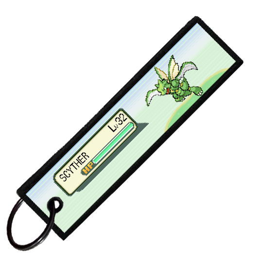"SCYTHER BATTLE ENCOUNTER" CUSTOM KEY TAG