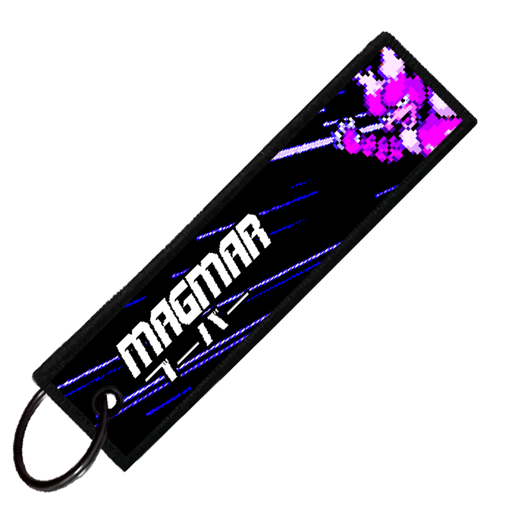 "JAPANESE MAGMAR" CUSTOM KEY TAG