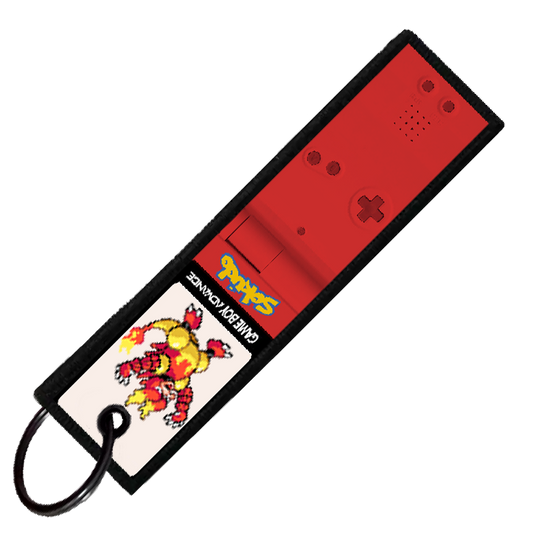 "MAGMAR GAMEBOY" CUSTOM KEY TAG