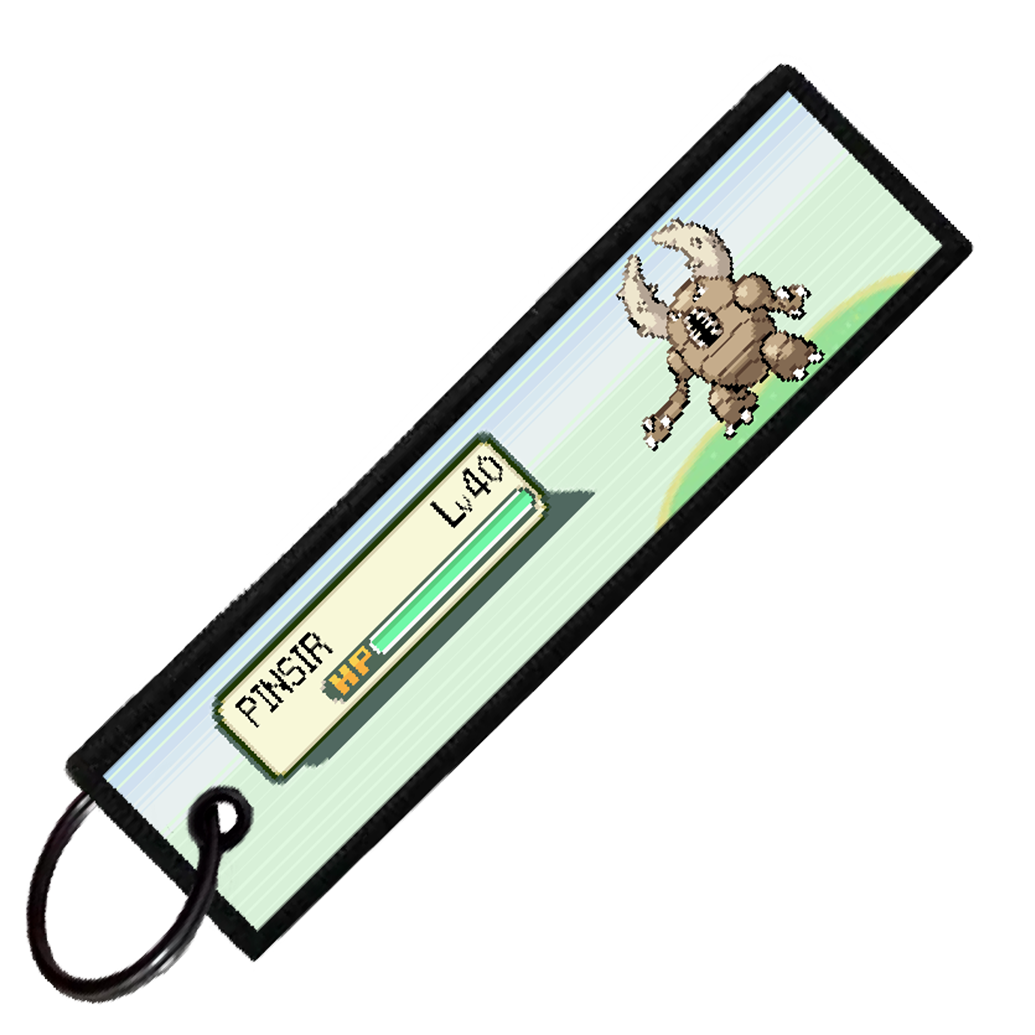 "PINSIR BATTLE ENCOUNTER" CUSTOM KEY TAG
