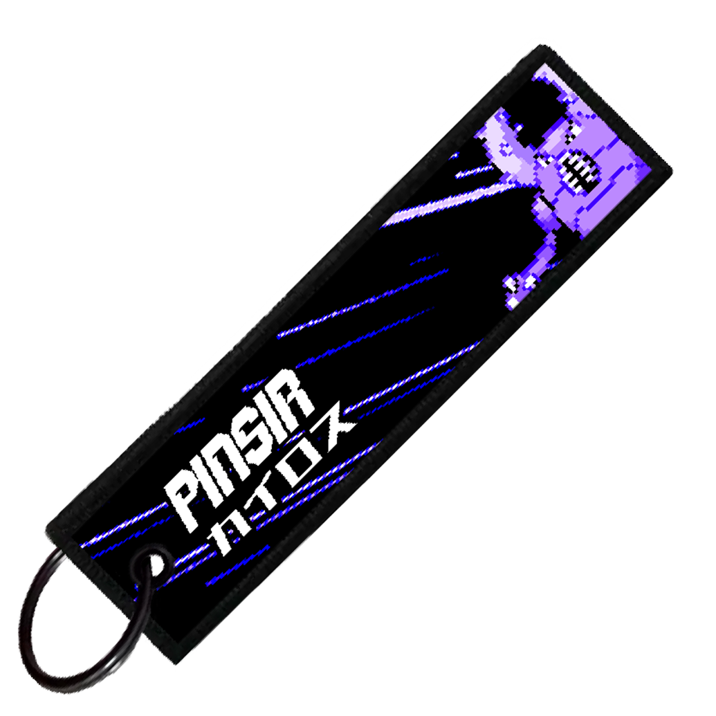 "JAPANESE PINSIR" CUSTOM KEY TAG