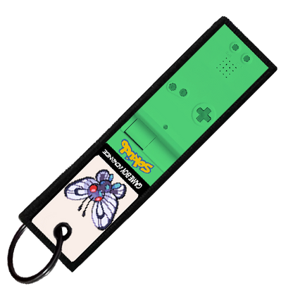 "BUTTERFREE GAMEBOY" CUSTOM KEY TAG