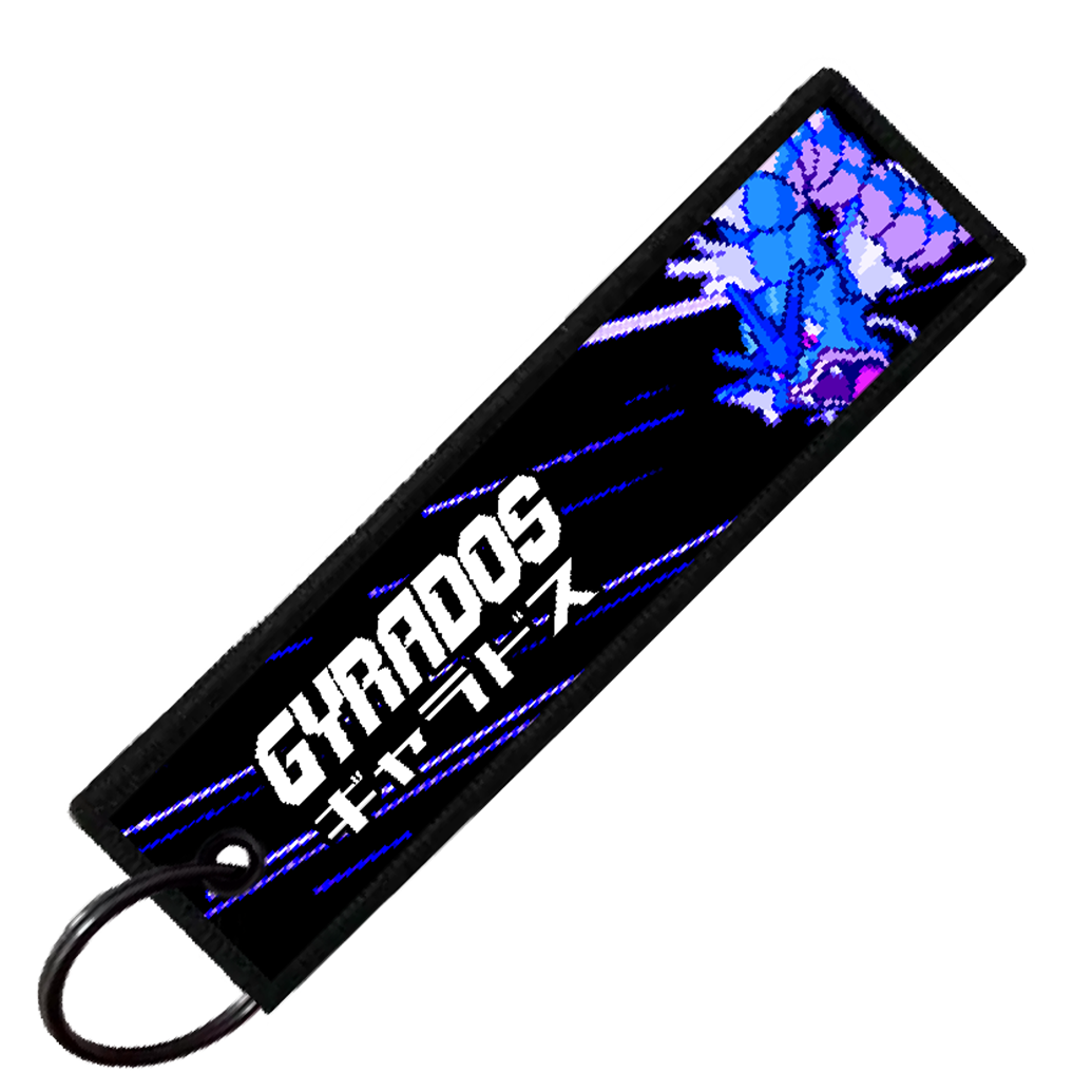 "JAPANESE GYARADOS" CUSTOM KEY TAG