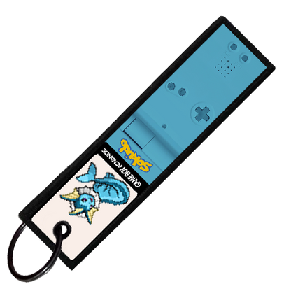 "VAPOREON GAMEBOY" CUSTOM KEY TAG